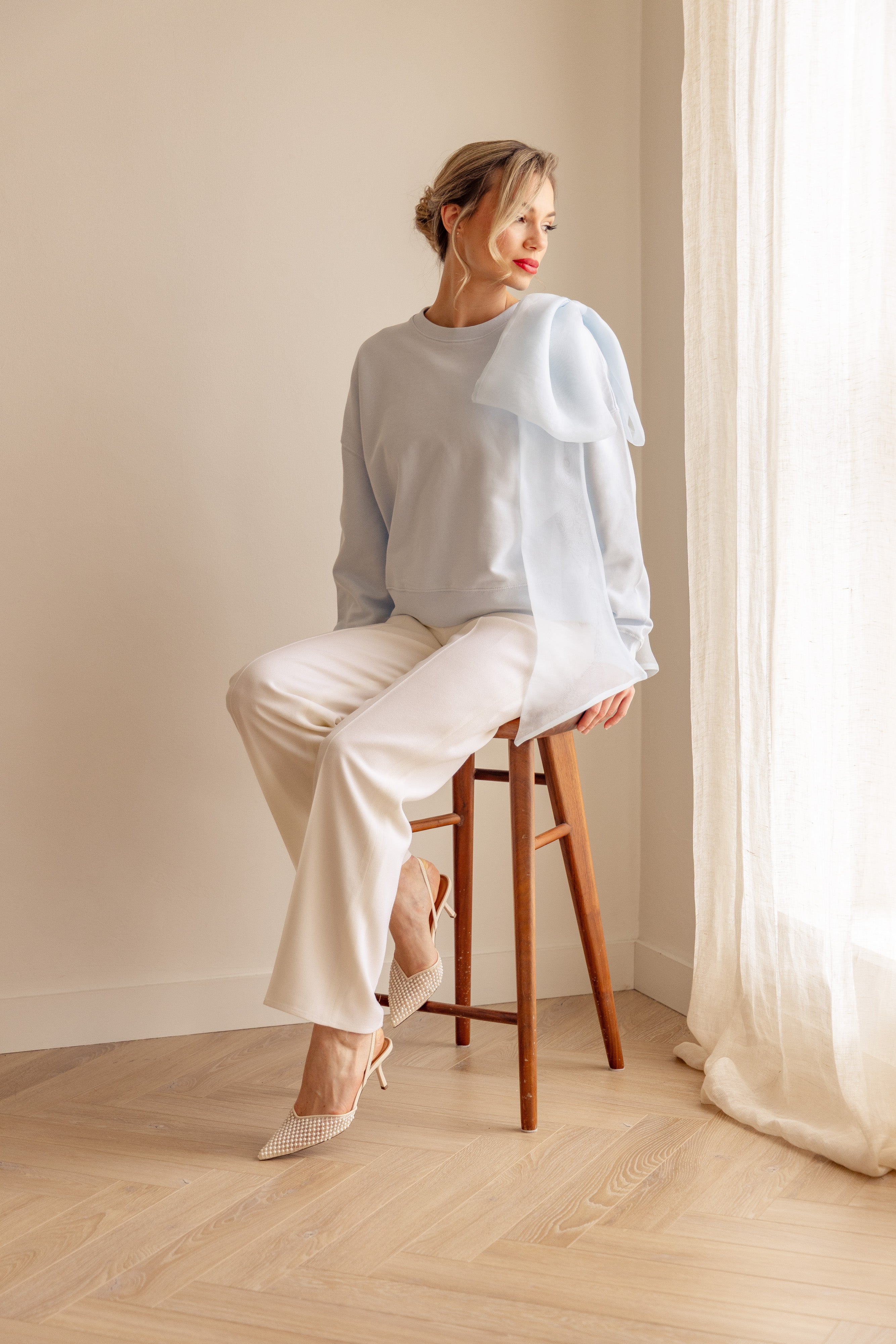 Premium Organic Cotton Crew Neck Sweatshirt